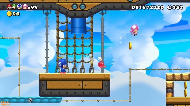 Super Mario Maker 2 – Endless Challenge + Super World 4 Player смотреть онлайн