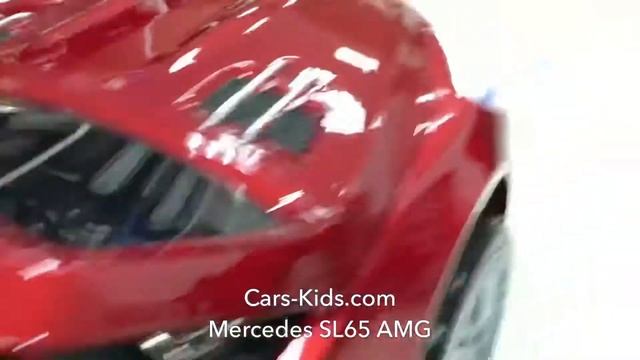 Детский электромобиль Mercedes SL65 AMG смотреть онлайн