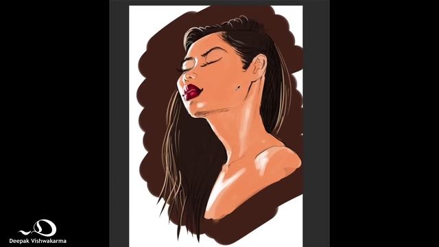 Beautiful Digital Painting Process | How To Paint In Digital