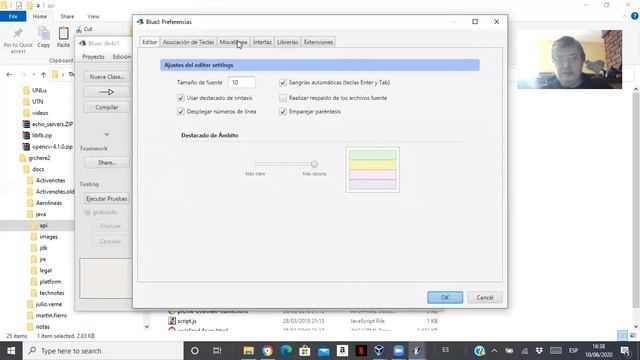 Proyectos BlueJ, configuracion Java API, Documentacion смотреть онлайн