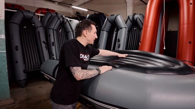 Обзор лодки ПВХ DRAGON 370 Экстрим НДНД с надувным дном низкого давления под мотор смотреть онлайн