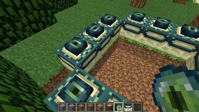 Minecraft- How to make end portal. смотреть онлайн