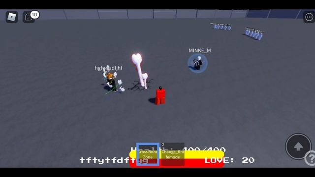 Undertale-Ultimate AU[ROBLOX] Cross Sans Showcase смотреть онлайн