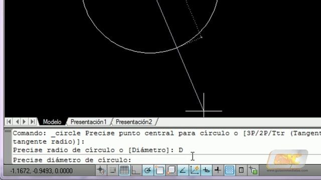 2.5-c Autocad 2013. La Ventana de Línea de Comandos смотреть онлайн