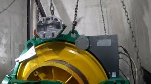 Лифт KONE! День 7й, монтаж лебедки 750 кг! #лифты#эскалаторы#KONE