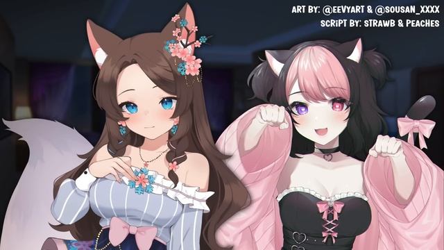 2 catgirls take care of you ♡ (F4A) (ft. dreams of peaches) [personal attention] [sleep aid] [asmr] смотреть онлайн