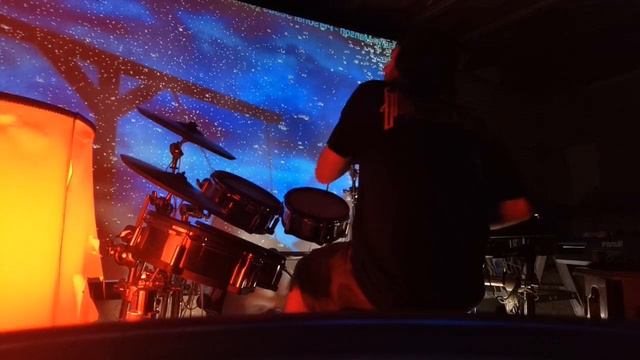 Marilyn Manson Personnal Jesus drum cover try and jam смотреть онлайн