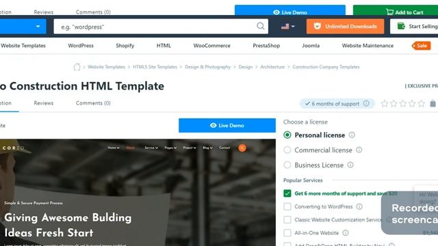 Construction HTML Template #templatemonster #themeforest #envato #monsterone #envatomarketplace смотреть онлайн
