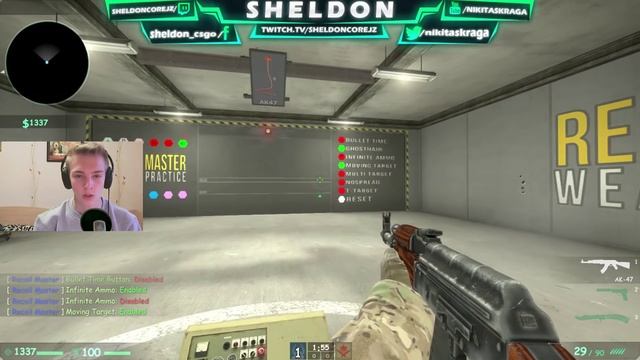 КАК НАУЧИТЬСЯ КОНТРОЛИРОВАТЬ СПРЕЙ В CS:GO смотреть онлайн
