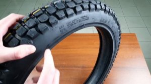 Покрышка 2.75-17 на мопед шип кубик 8 PR + камера Дельта / Альфа