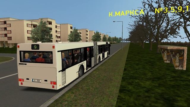 OMSI 2 BUS Неоплан MAP Луговое Маршрут 9 #omsi #omsi2 смотреть онлайн