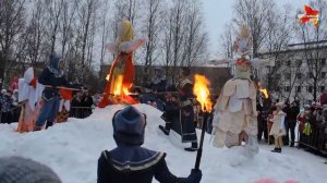 КП: Масленица. Сжигание чучела