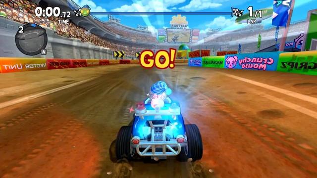 Ticket Time Tournament - B'Zorp + Rip Rod - Beach Buggy Racing 2 Island Adventure смотреть онлайн