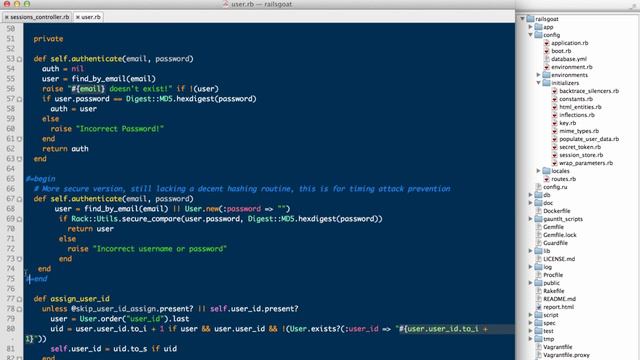 Rails Broken Authentication смотреть онлайн