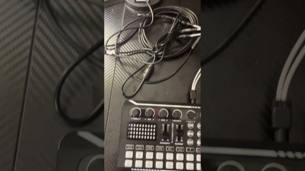 Our Podcast Setup F998 Mixer, Tascam TH-02 headphones, Zealsound USB microphones, etc.