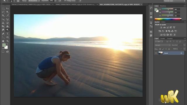 Photoshop CS6 Curso completo, Como sobreexponer o subexponer una foto, Capitulo No-31 смотреть онлайн