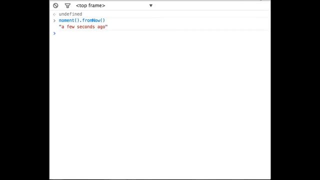 using moment.js смотреть онлайн