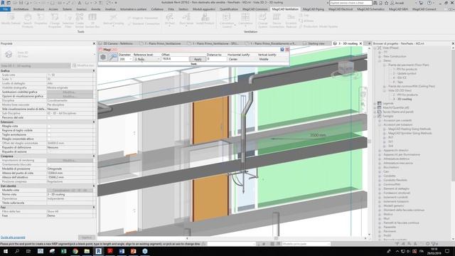 MagiCAD for Revit - Tips&tricks: Come disegnare direttamente in una vista 3D смотреть онлайн