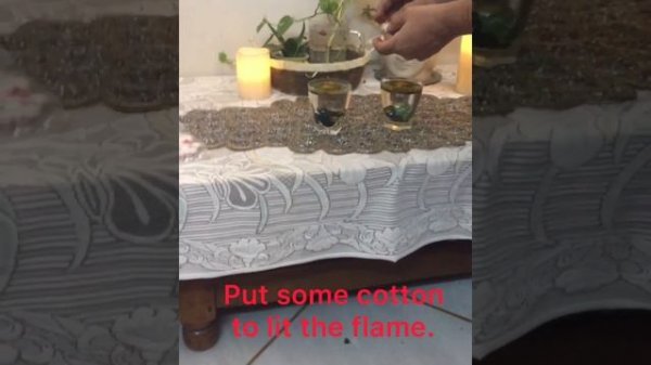 Eco-friendly magical candles