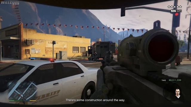 GTA 5 (PS4) - Mission #49 - The Paleto Score [Gold Medal]