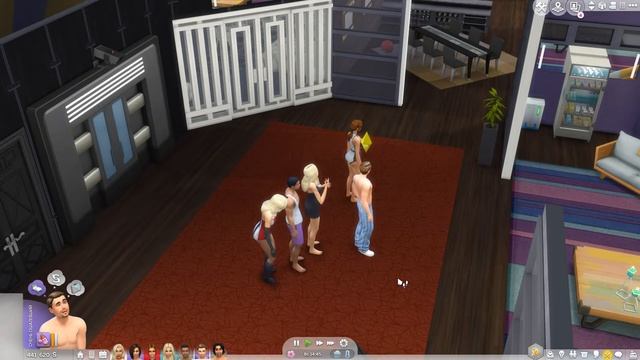 The SIMS 4 ЧЕЛЛЕНДЖ БОЛЬШОЙ БРАТ День 8 - CТРАСТИ НАКАЛЯЮТСЯ! - Филипп держись! (Звездная серия) смотреть онлайн
