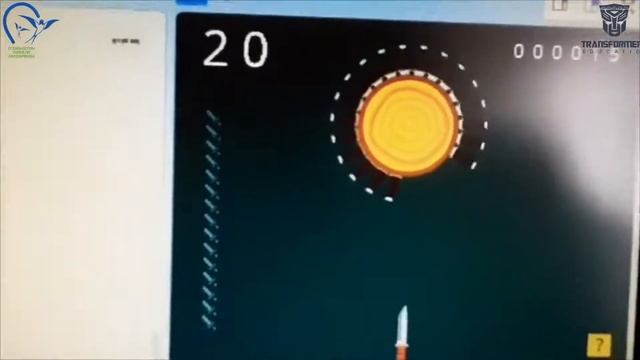 Knife hit o'yini. Scratch dasturi orqali tayyorlangan. смотреть онлайн