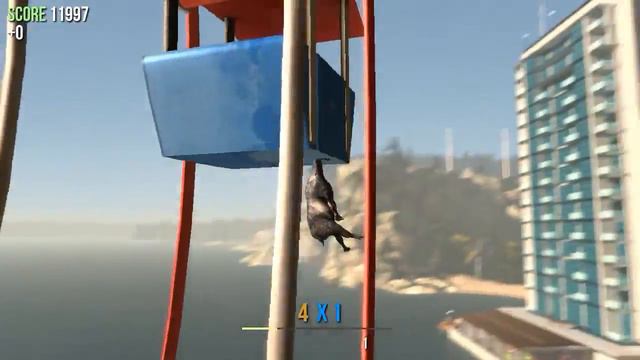 СТАЛ БЕССМЕРТНЫМ КОЗЛОМ! GO, GOAT! Goat Simulator смотреть онлайн