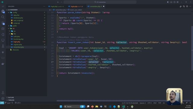 PHP TUTORIAL #83 REMEMBER ME смотреть онлайн