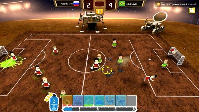 ВЗРЫВНАЯ ИГРА ♦ Crazy Soccer: Football Stars смотреть онлайн
