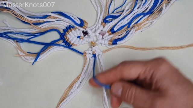 Macrame snowflake tutorial. Mouline standed cotton and macramé rope. смотреть онлайн