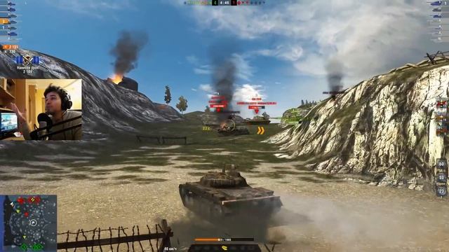 WoT Blitz - Как играть взводом. Тактика врыва и отвлечения - World of Tanks Blitz (WoTB) смотреть онлайн