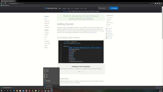 Front end Development setup with visual studio code- Absolute Beginners ? #003 смотреть онлайн