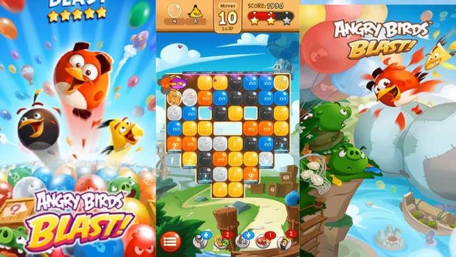 ANGRY BIRDS BLAST LEVEL 37 смотреть онлайн