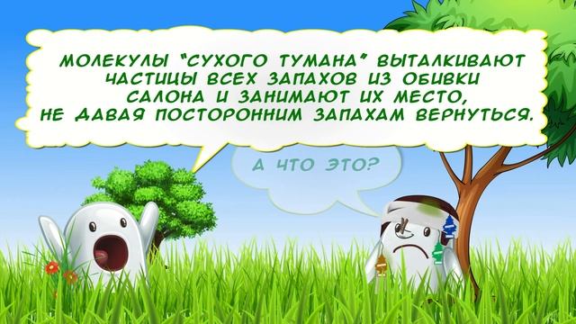 Сухой туман. Устранение запаха в салоне автомобиля. смотреть онлайн