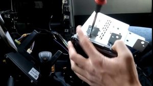 Снимаем магнитолу в ssangyong kyron