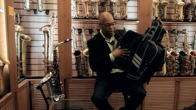 Greg Osby introducing Bird Saxophone lightcase смотреть онлайн