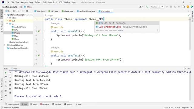 Object Oriented Programming - What is Interface? || Java Tutorial смотреть онлайн