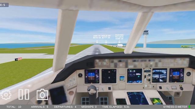 И снова я ДИСПЕТЧЕР в Airport Madness 3D! ?✈️ смотреть онлайн