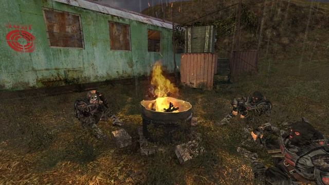 S T A L K E R : разговоры у костра. Блокпост Долга на Свалке. смотреть онлайн