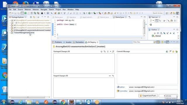 Git integration with Eclipse смотреть онлайн
