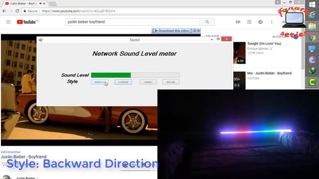 Network VU Sound Level meter using C# App, Arduino and ESP8266 смотреть онлайн