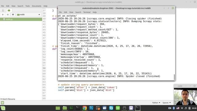 Coding infinite scroll Reddit scraper for my subscriber | Python SCRAPY смотреть онлайн
