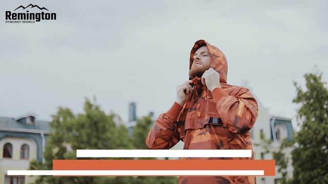 Куртка-анорак Remington Protest Orange. Легкая ветровка на теплое время года. смотреть онлайн