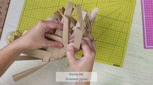 ЛУКОШКО корзинка под бересту ИЗ БУМАГИ своими руками / Gift box making with paper