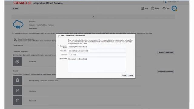 Creating Connections in Oracle Integration Cloud Service смотреть онлайн