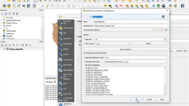 Publish QGIS Layers to GeoNode смотреть онлайн