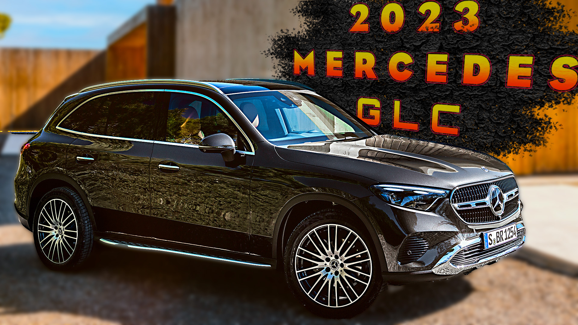 2023 Mercedes GLC AMG line - Экстерьер, Интерьер и Сцены вождения! смотреть онлайн