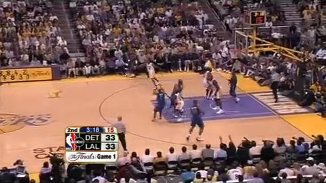 Kobe Bryant's Defense on Rip Hamilton (Game 1, 2004 Finals) смотреть онлайн