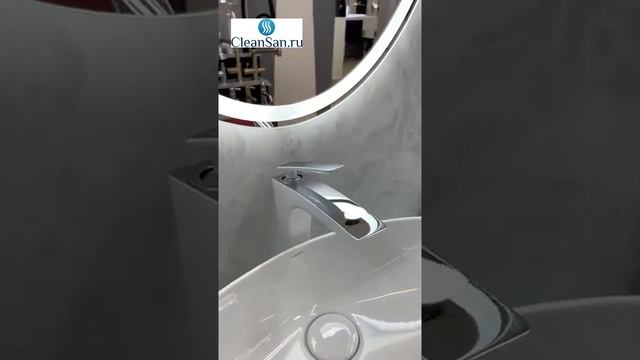 Смеситель для раковины-чаши Timo Helmi 4011/00-16F хром-белый смотреть онлайн