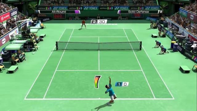 Virtua Tennis 4™ GAMEPLAY on Lenovo G580 смотреть онлайн